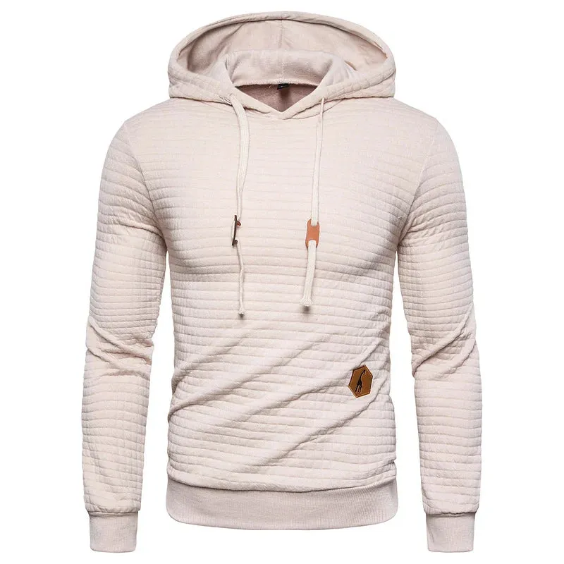 Autumn Winter Cotton Hoodied Mens Sweatshirts Solid Hoody Fleece Thick Hoodies Men Sportswear Zipper Sweatshirts Men