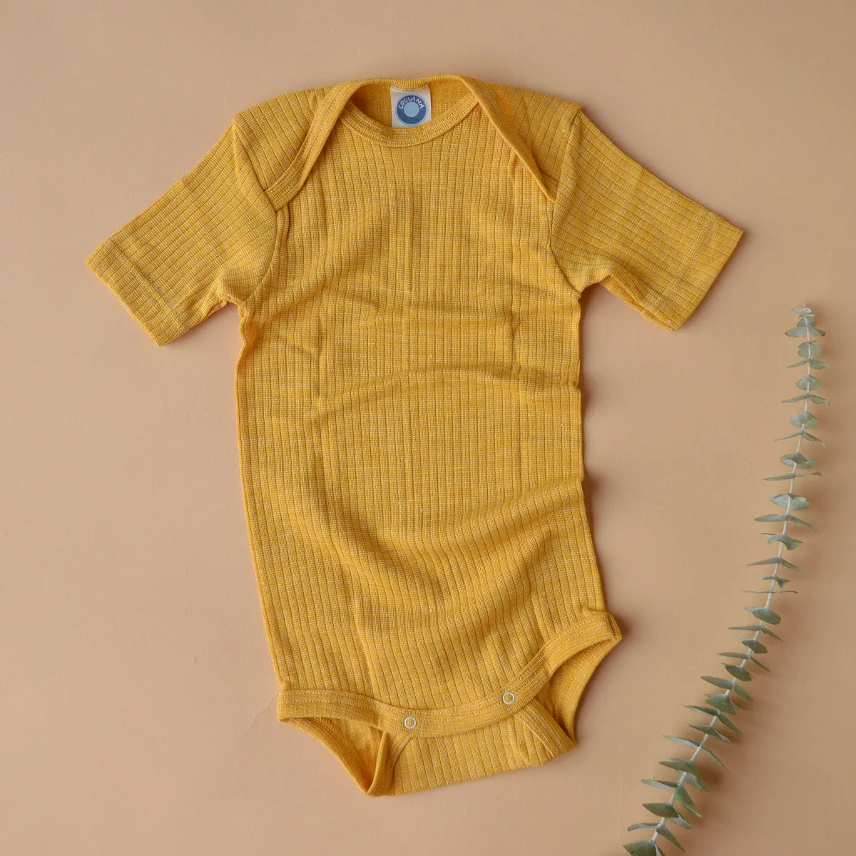 Baby Body Short Sleeve - Organic Cotton/Merino/Silk (0-3y)