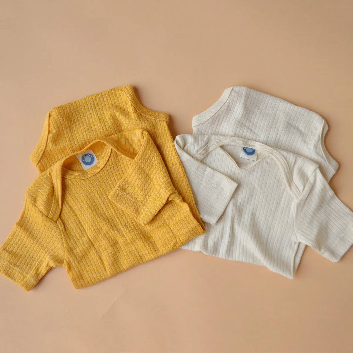 Baby Body Short Sleeve - Organic Cotton/Merino/Silk (0-3y)