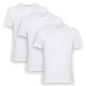 Bambooven Men’s Crew-Neck T-Shirt – Classic O-Neck (3 Pack)