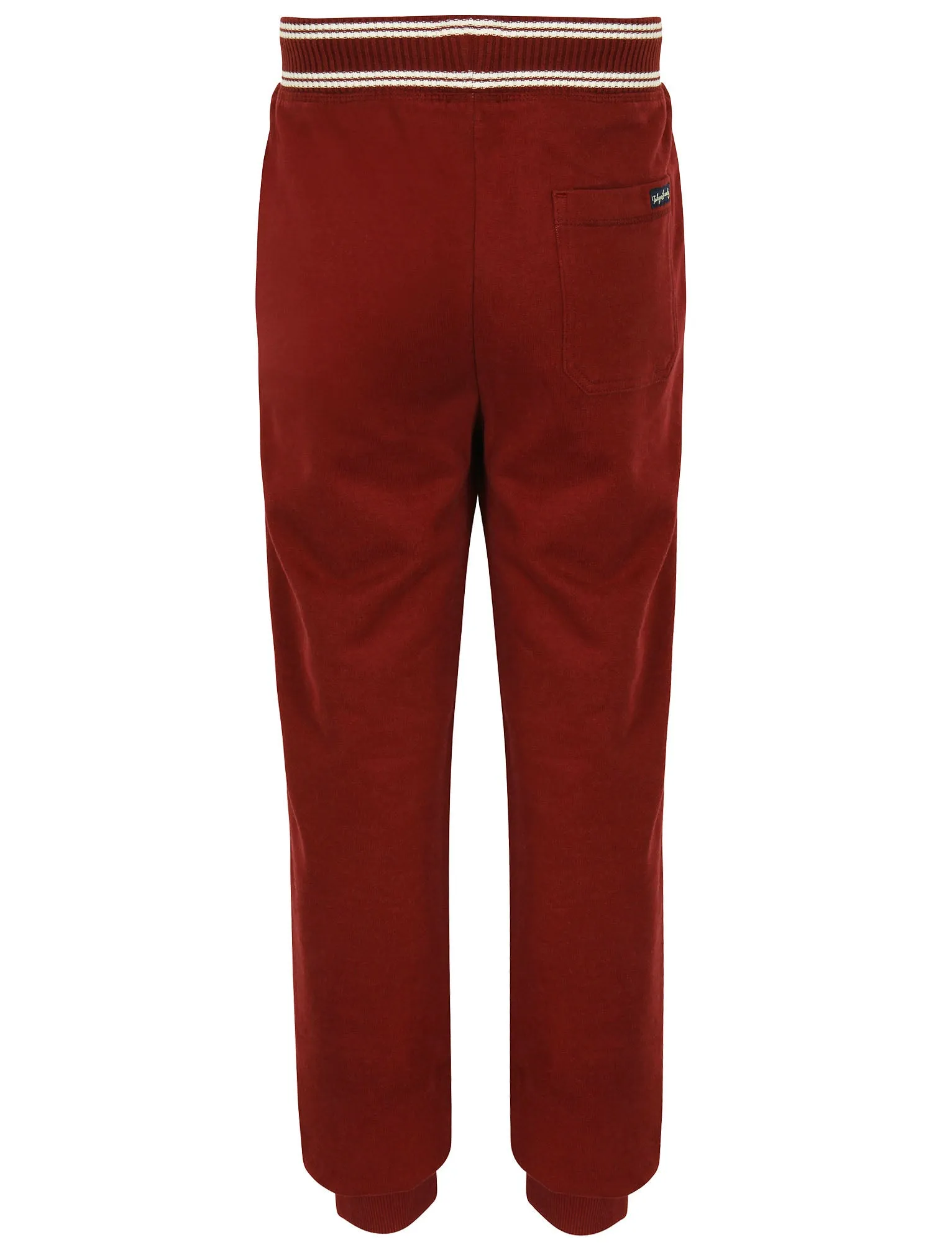 Boys K-Bellevue Point Cuffed Joggers in Oxblood - Tokyo Laundry Kids