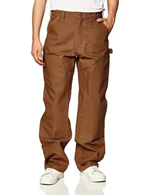 Carhartt Mens Loose Fit Firm Duck Double-Front Utility Work Pant