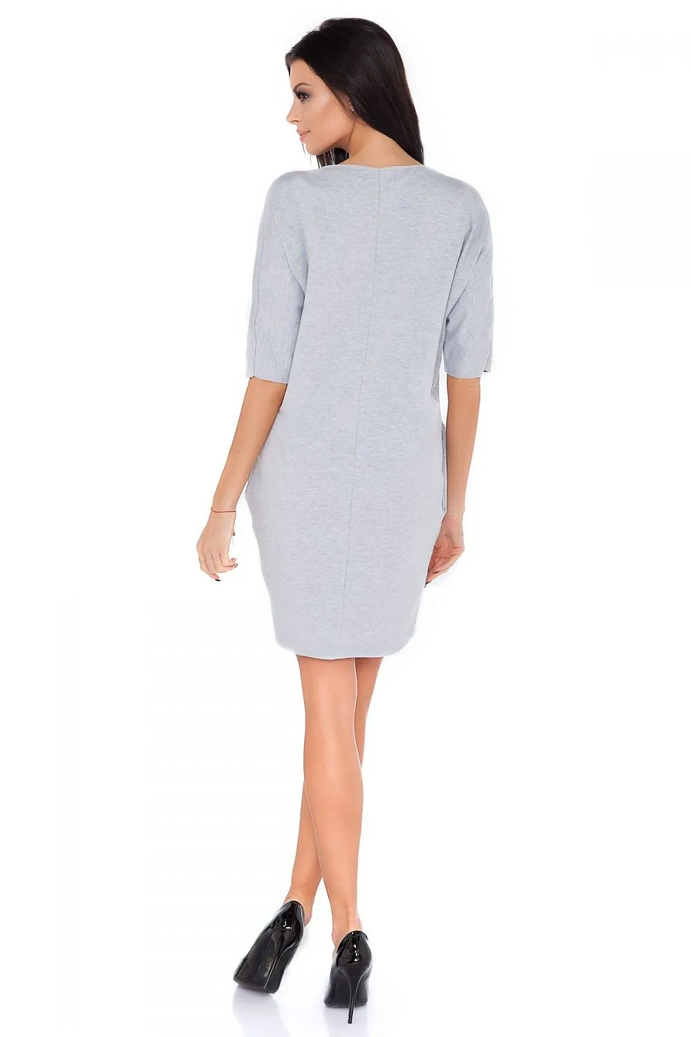 Chic Comfort Knit Sweater Dress