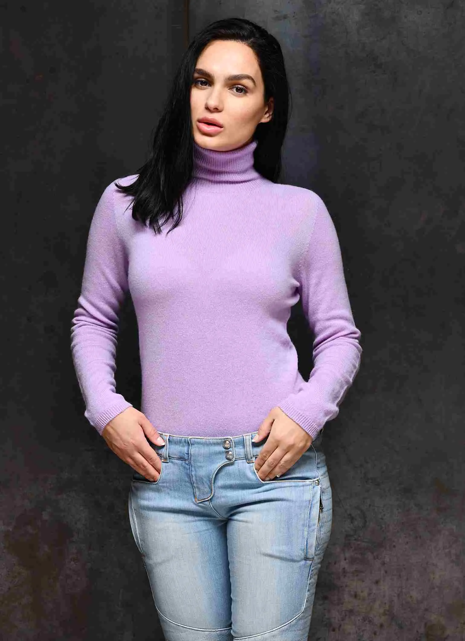 Courmayeur pure Italian cashmere turtleneck