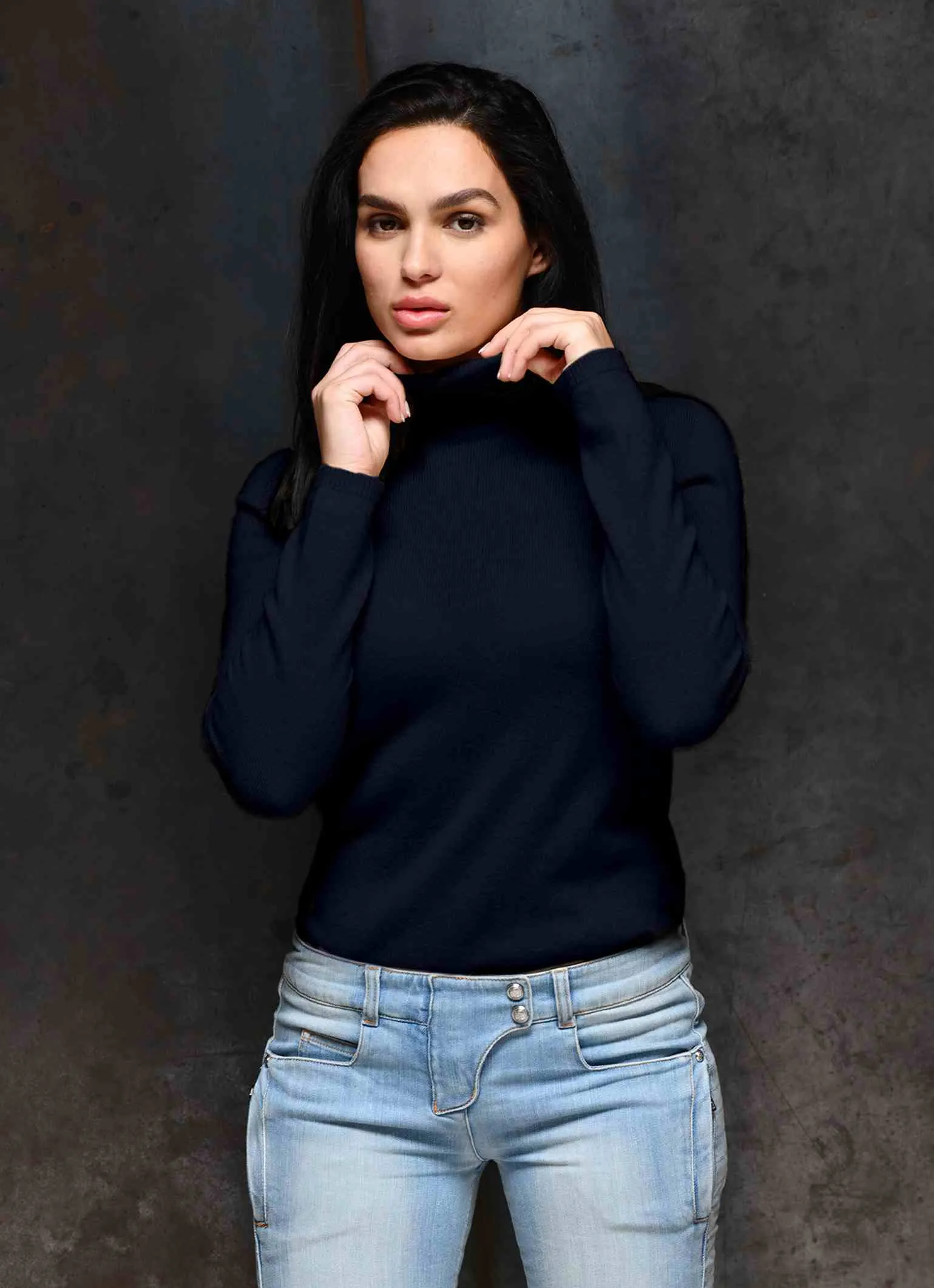 Courmayeur pure Italian cashmere turtleneck