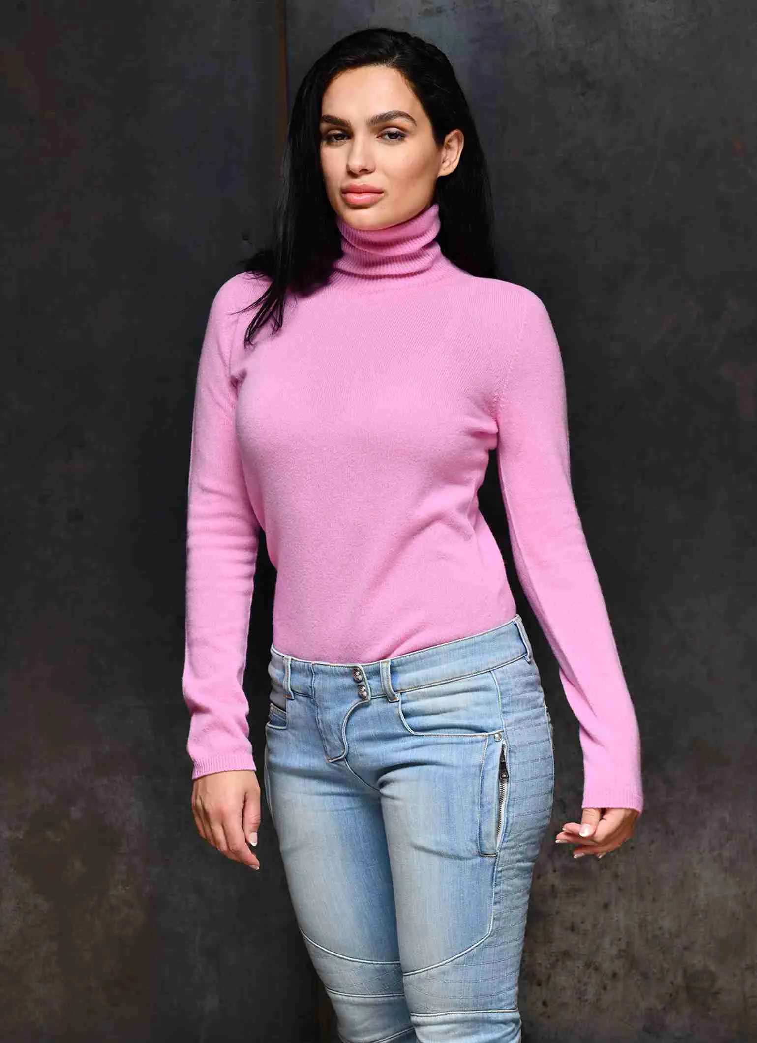 Courmayeur pure Italian cashmere turtleneck