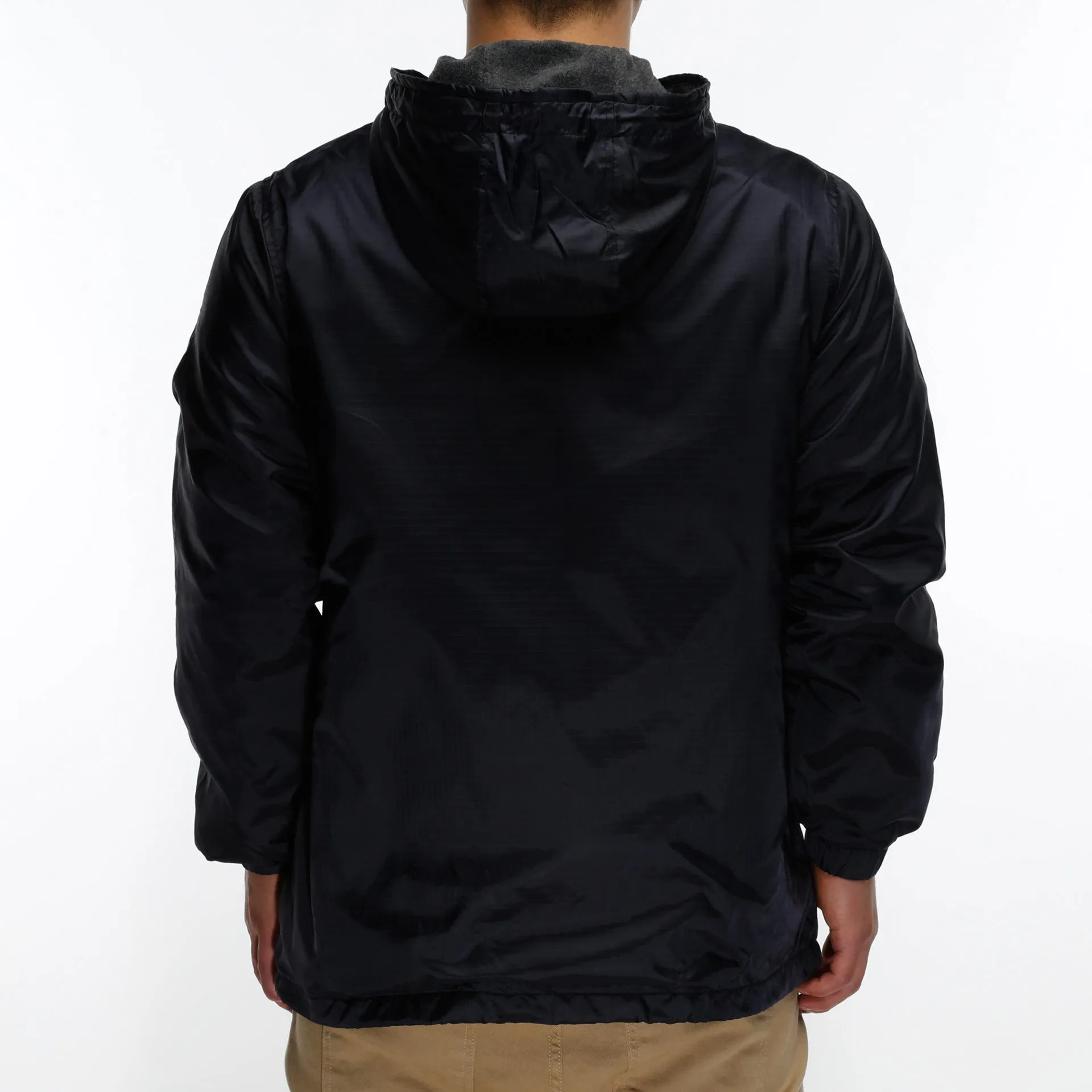 Dickies Fleece Lined Hooded Nylon Jacket - Dark Navy