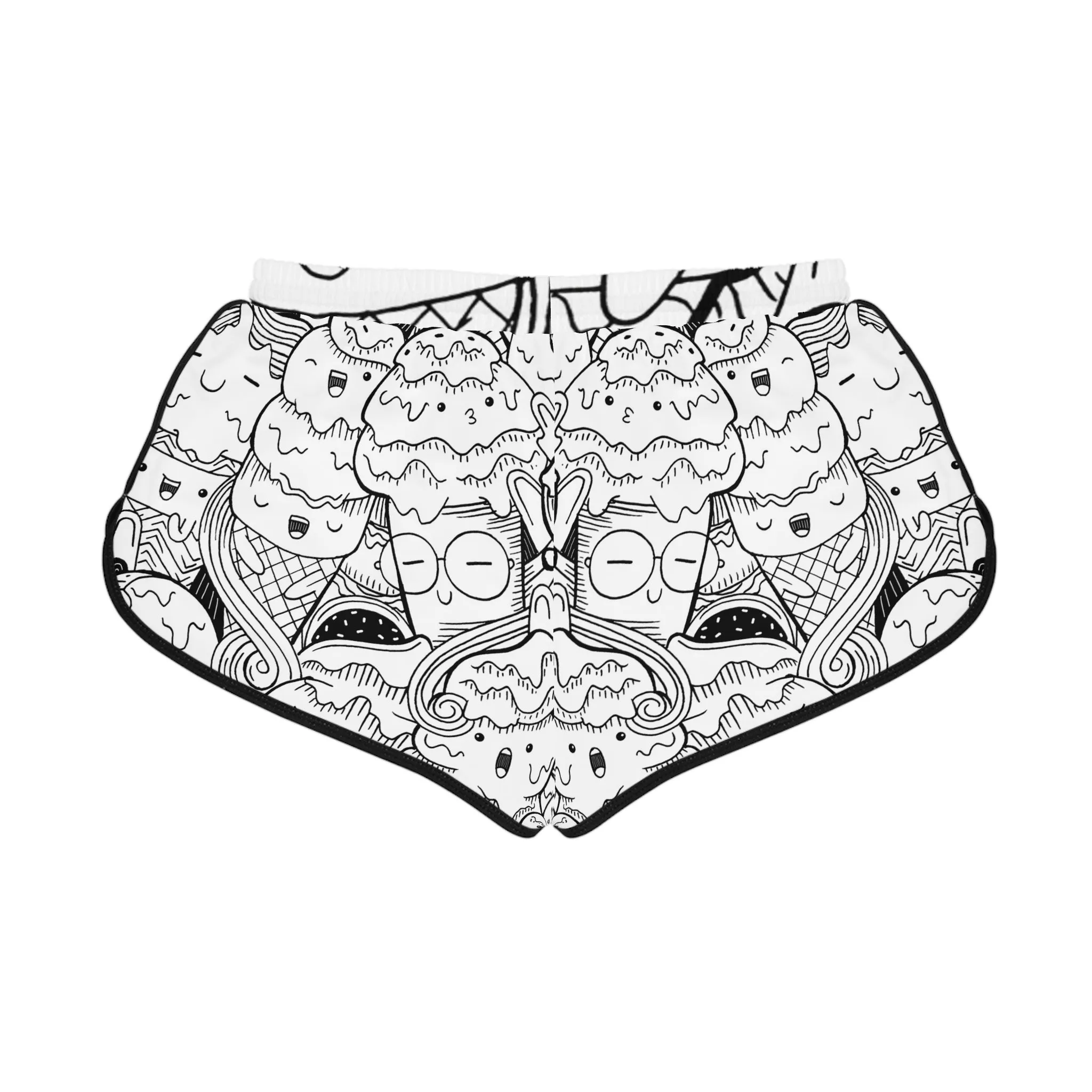 Doodle Icecream - Inovax Women's Relaxed Shorts