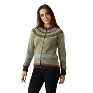 Eribe Alpine Cardigan in Willow