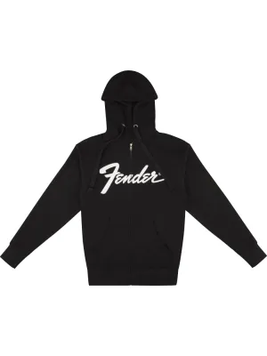 Fender Fender Transition Logo Zip Front Hoodie, Black, Small