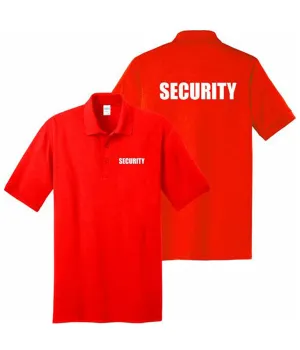 First Class Poly Cotton Tactical Security Polo Shirts