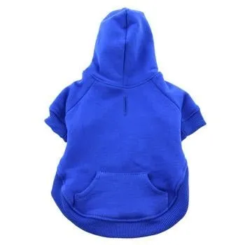 Flex-Fit Dog Hoodie - Blue