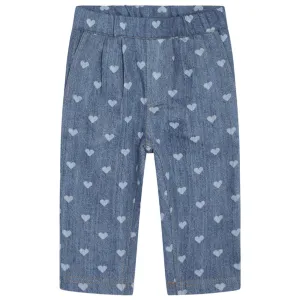 Flöss Blue Denim/Hearts Lollo Pants