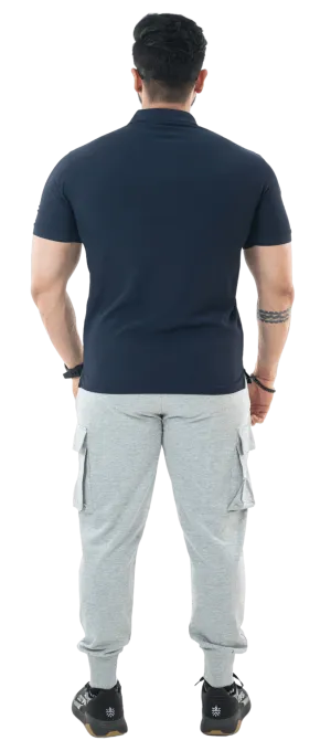 Grey Melange The Ultimate Cargo Joggers