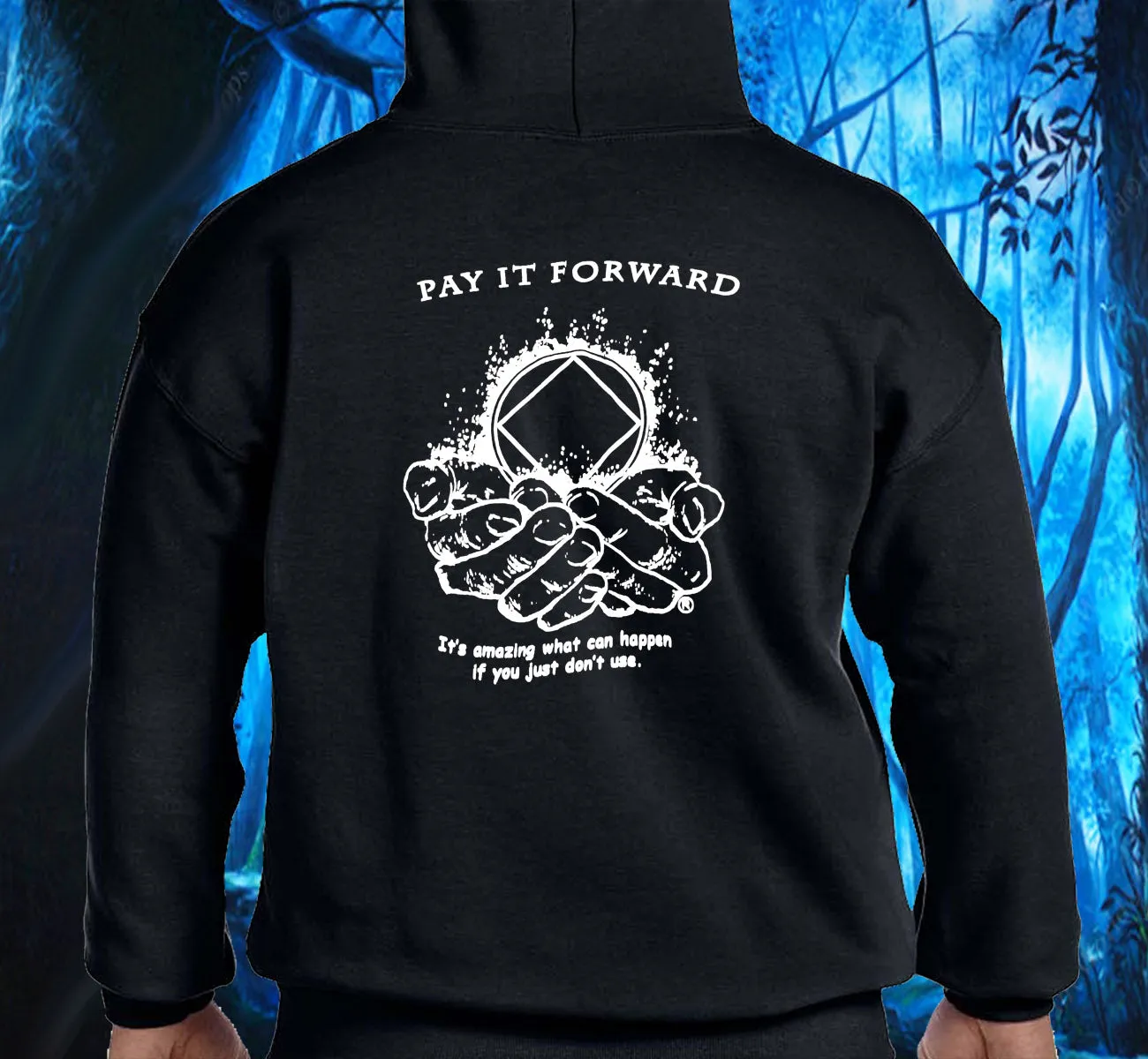 Hoodie - Pay It Forward - Black