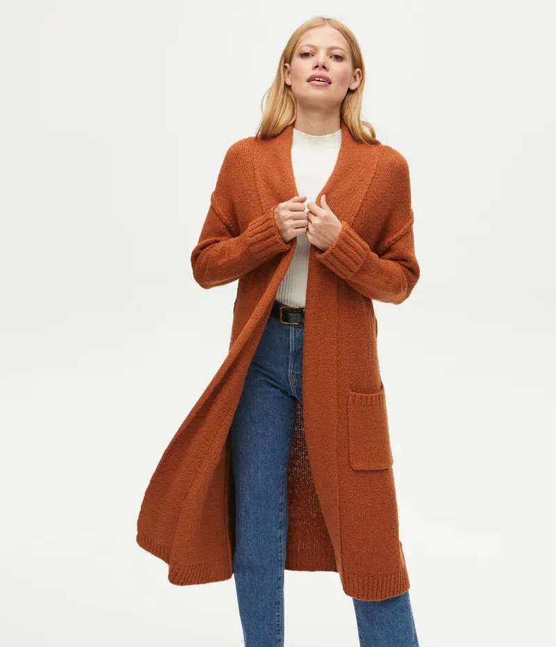 Kiana Open Cardigan - Rustique