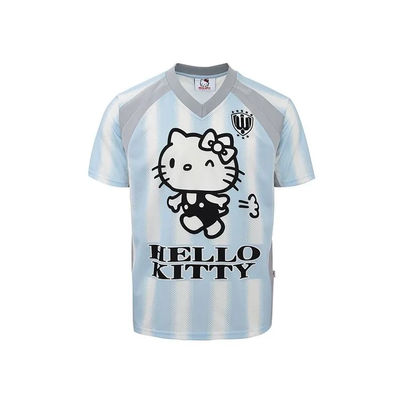 Kitty Striped Soccer Jersey T-Shirts