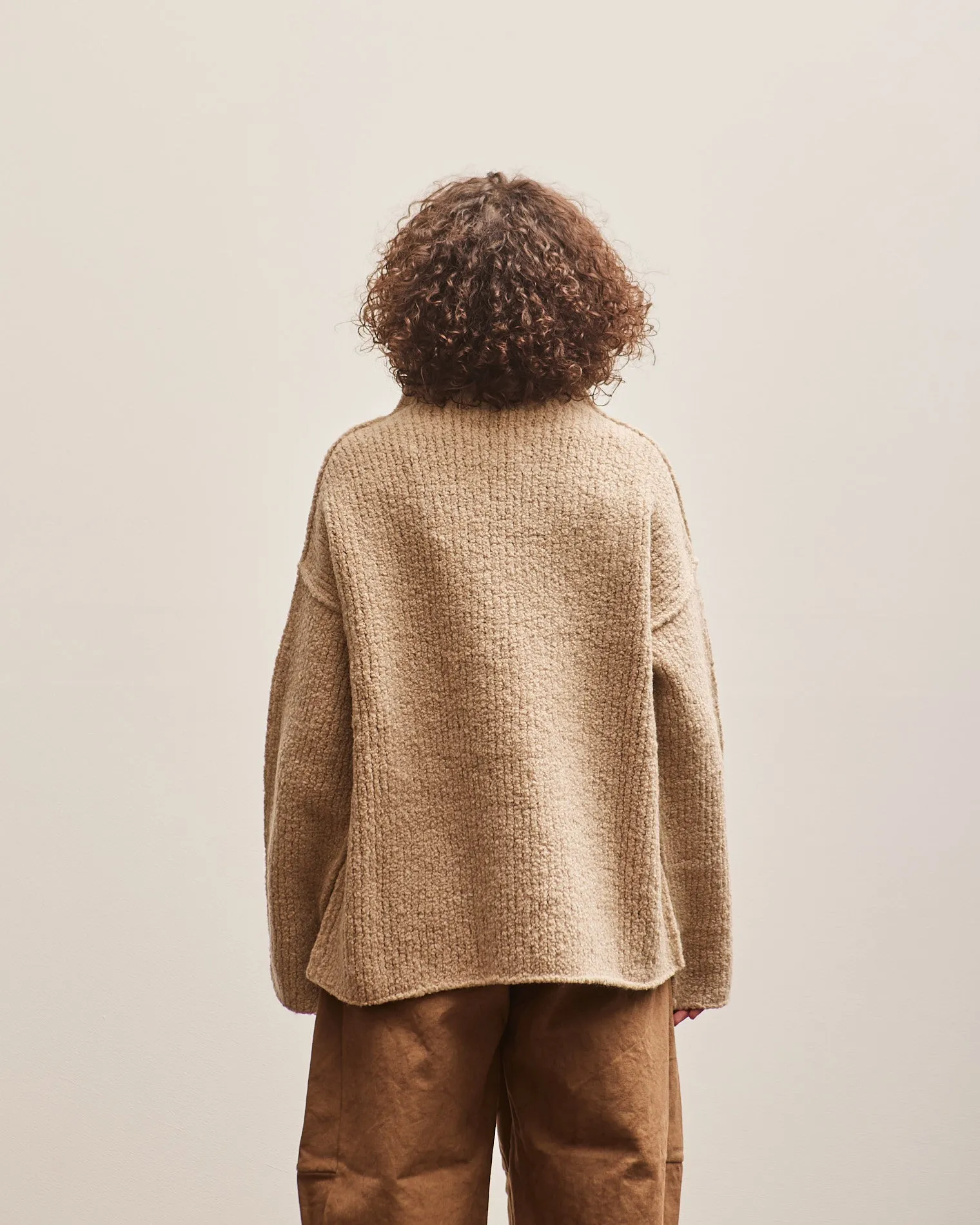 Lauren Manoogian Raw Turtleneck, Antique