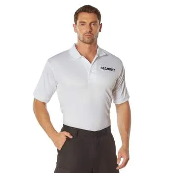 Moisture Wicking Security Polo Shirt