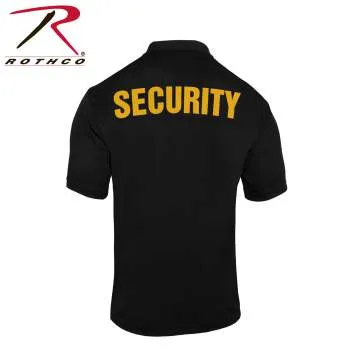 Moisture Wicking Security Polo Shirt