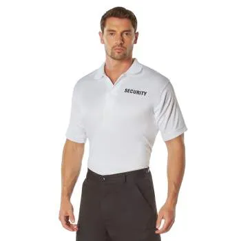 Moisture Wicking Security Polo Shirt