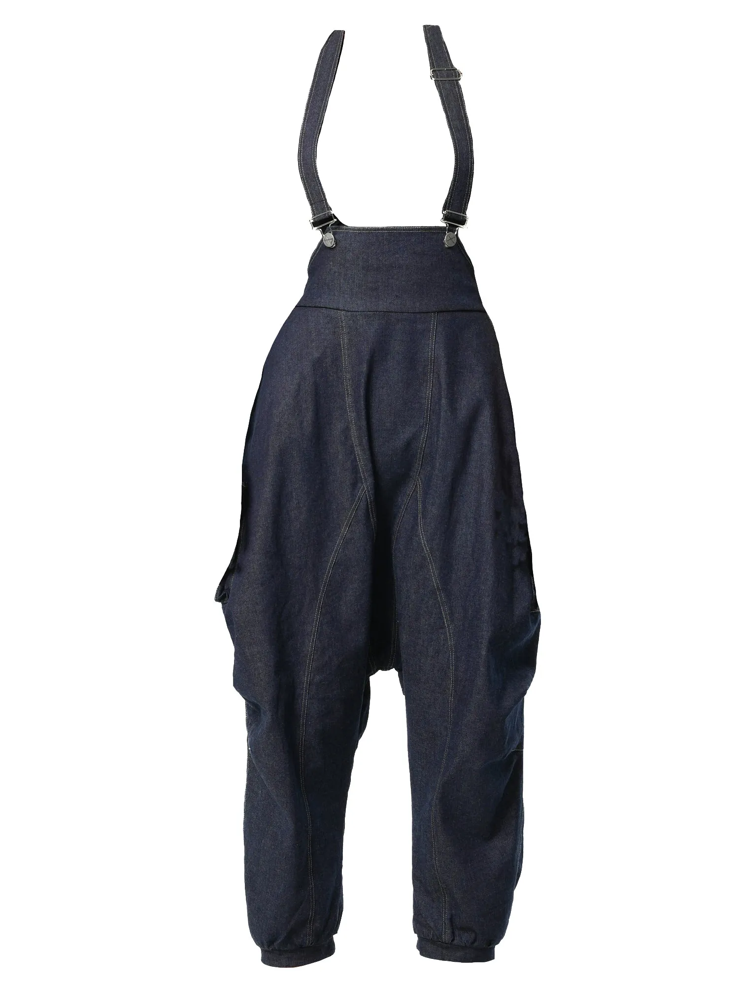 Oversize Dark Denim Jumpsuit