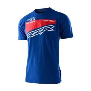 Polaris  Troy Lee Designs Short Sleeve Tee Soft Lightweight Comfortable Blue