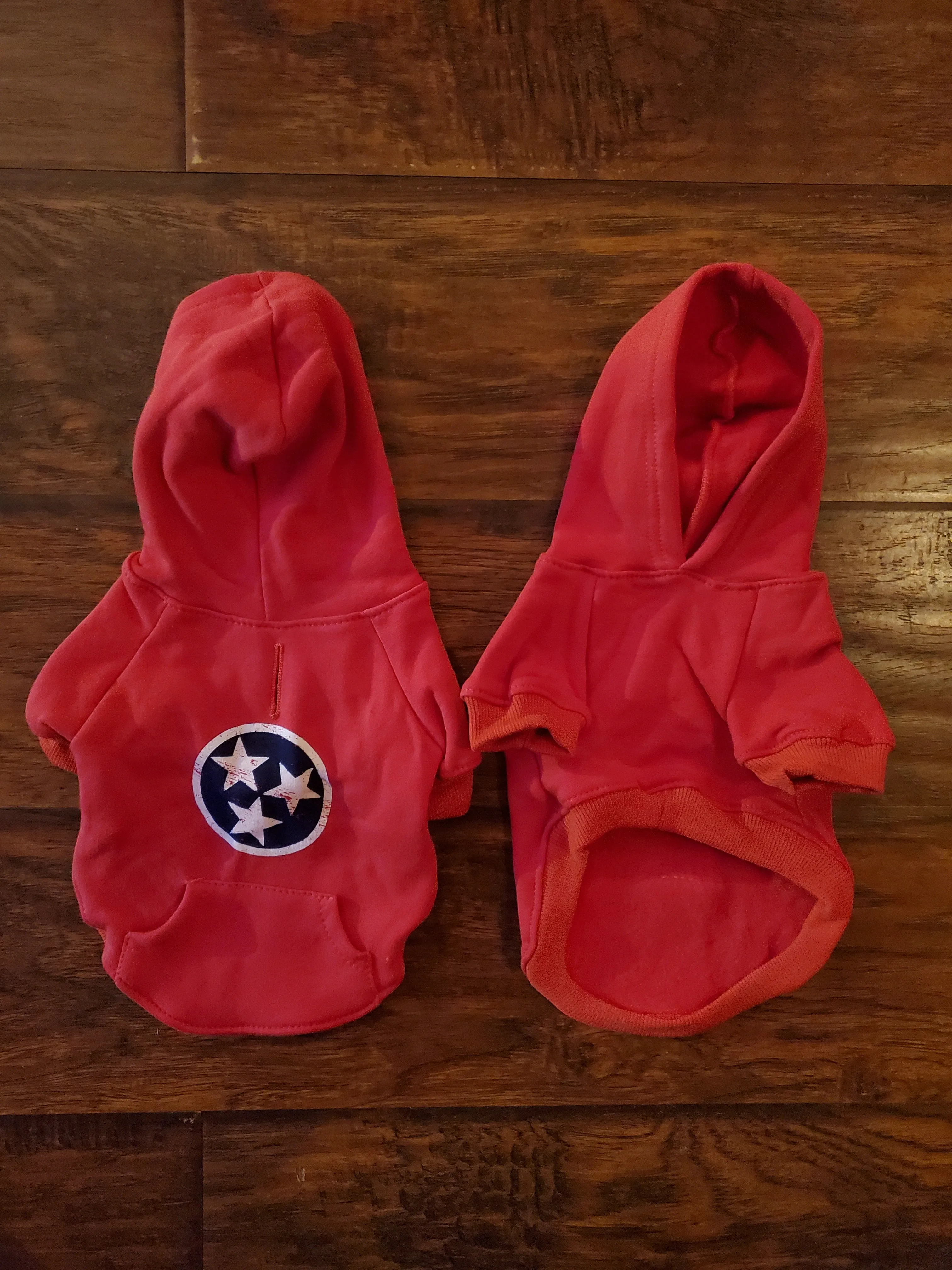 Red Dog Hoodie with TN Tri-Star