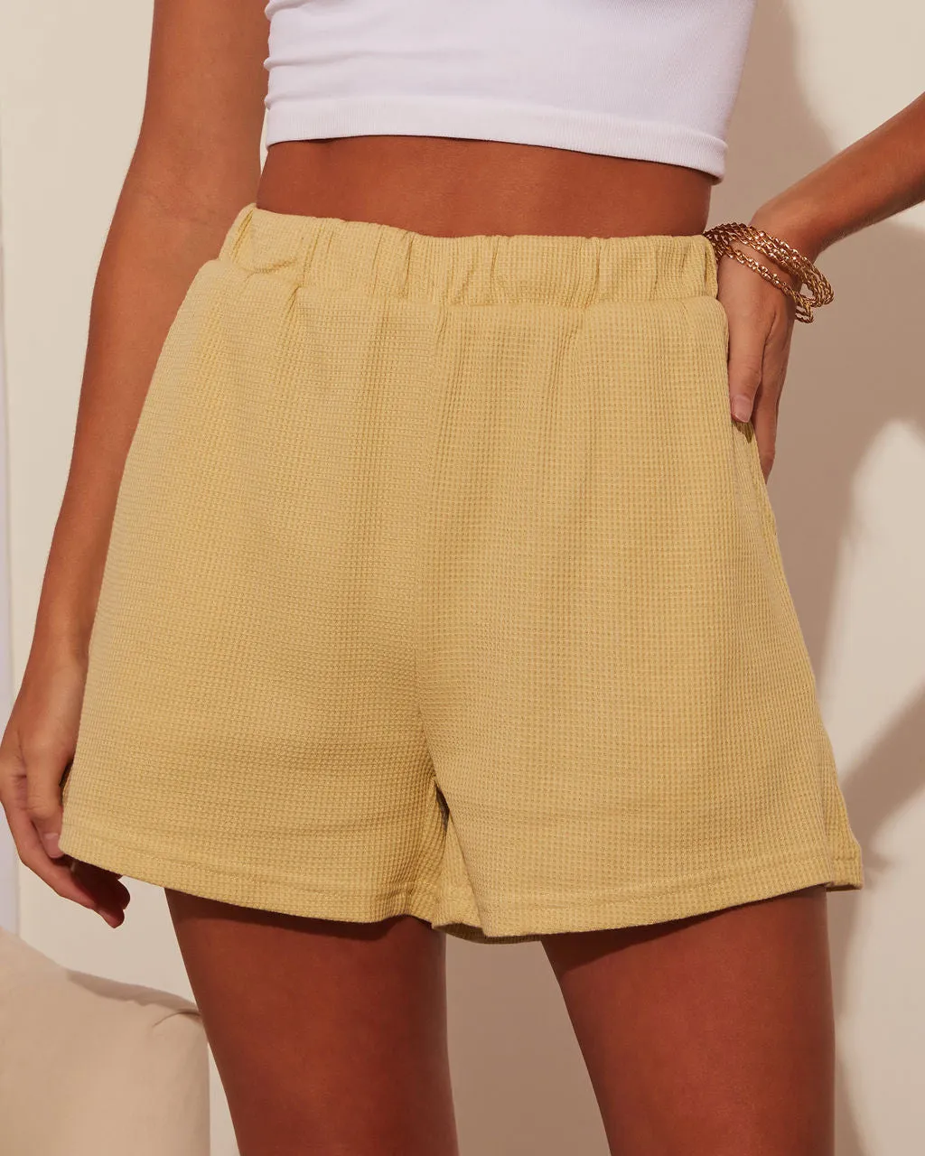 Sicilian Sky Relaxed Pocketed Shorts