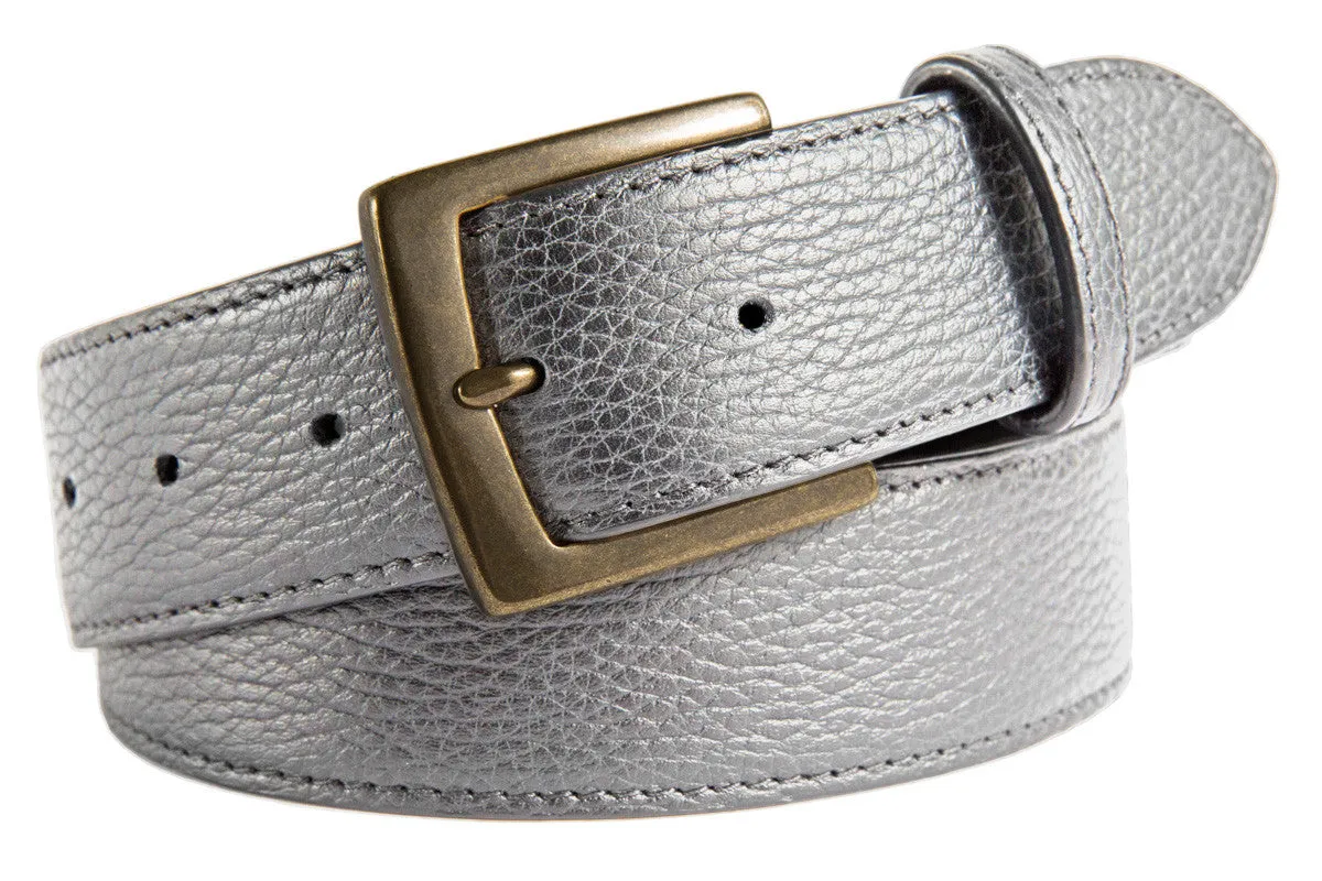 Signature Belt, (1.5") Antiqued Brass Buckle