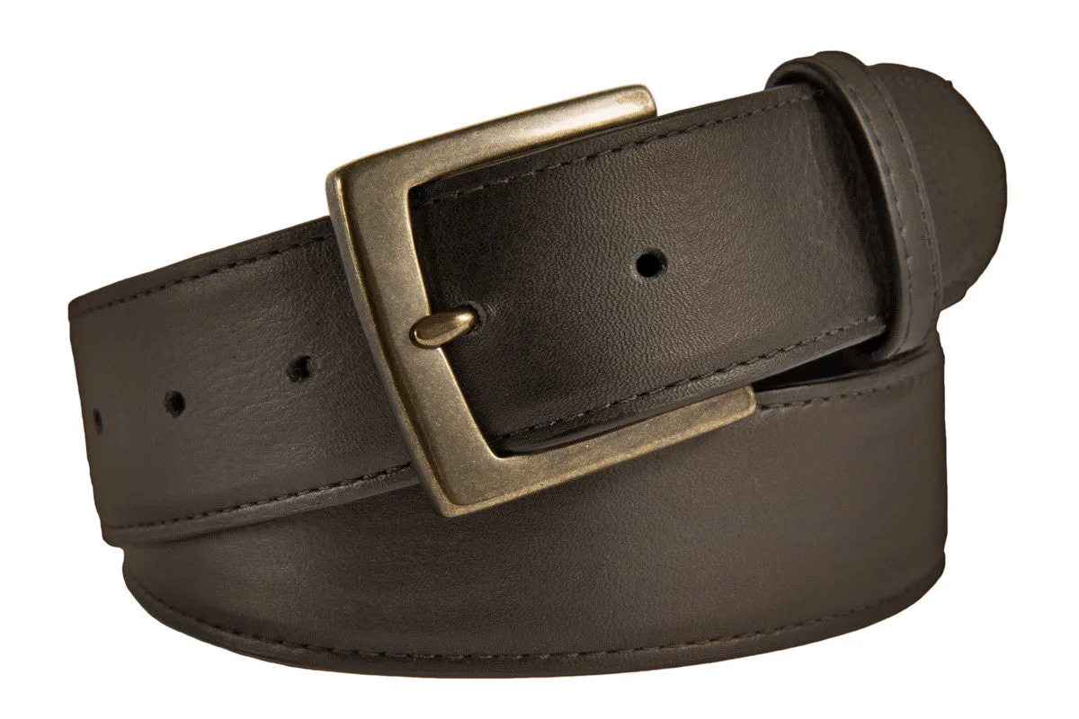 Signature Belt, (1.5") Antiqued Brass Buckle