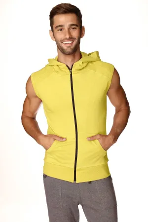 Sleeveless Yoga Hoodie (Tropic Yellow)