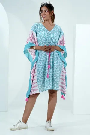 Sugary Chic Hand Block Printed Kaftan