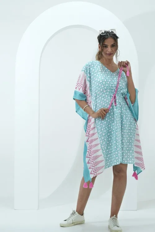 Sugary Chic Hand Block Printed Kaftan