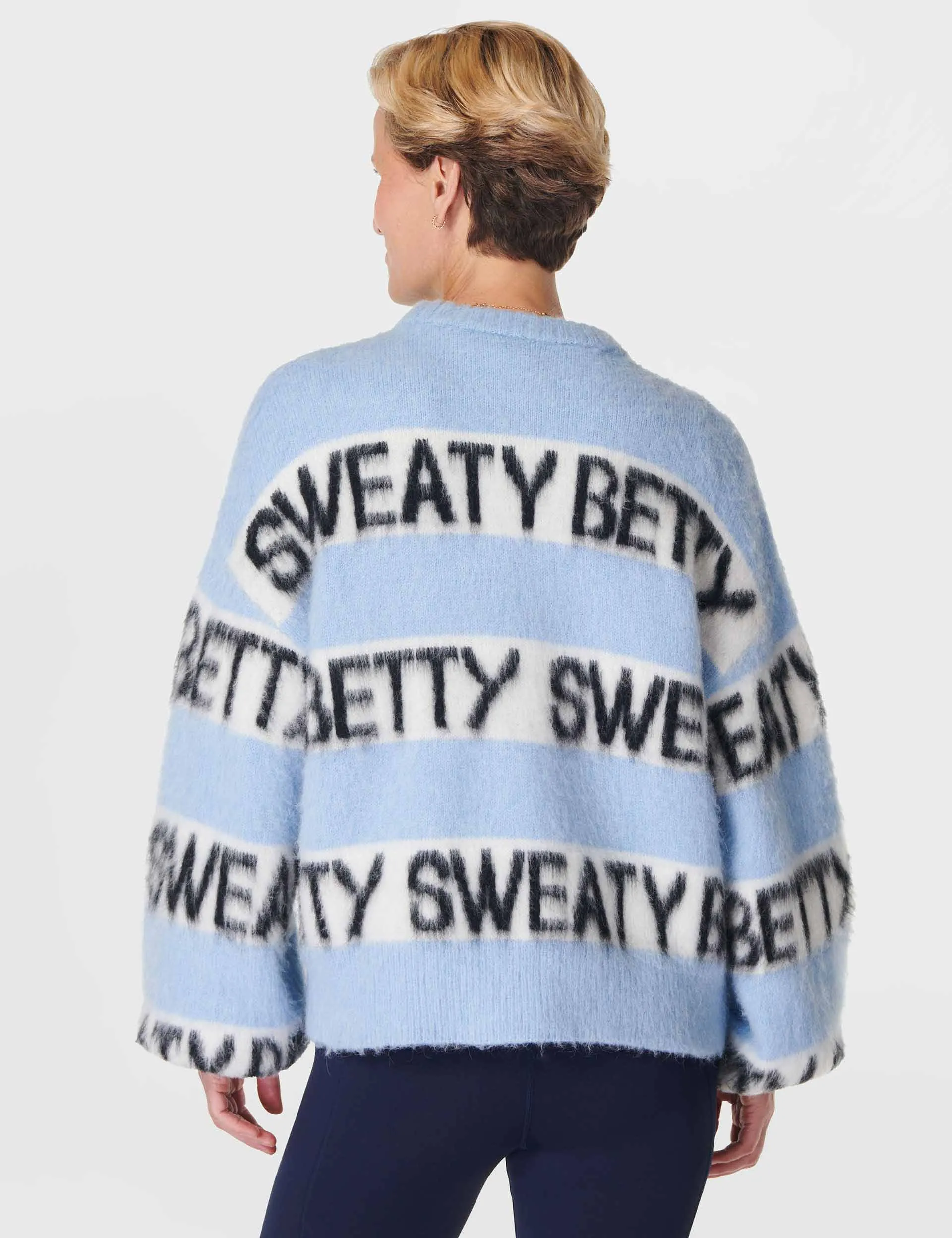 Sweaty Betty Knit Jumper - Breeze Blue