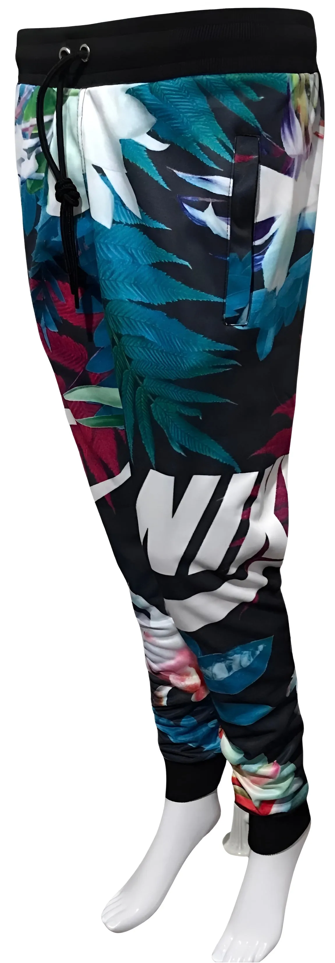 ^SWOOSH^ JOGGER SWEATPANTS FOR WOMEN (TROPICAL/FLORAL)