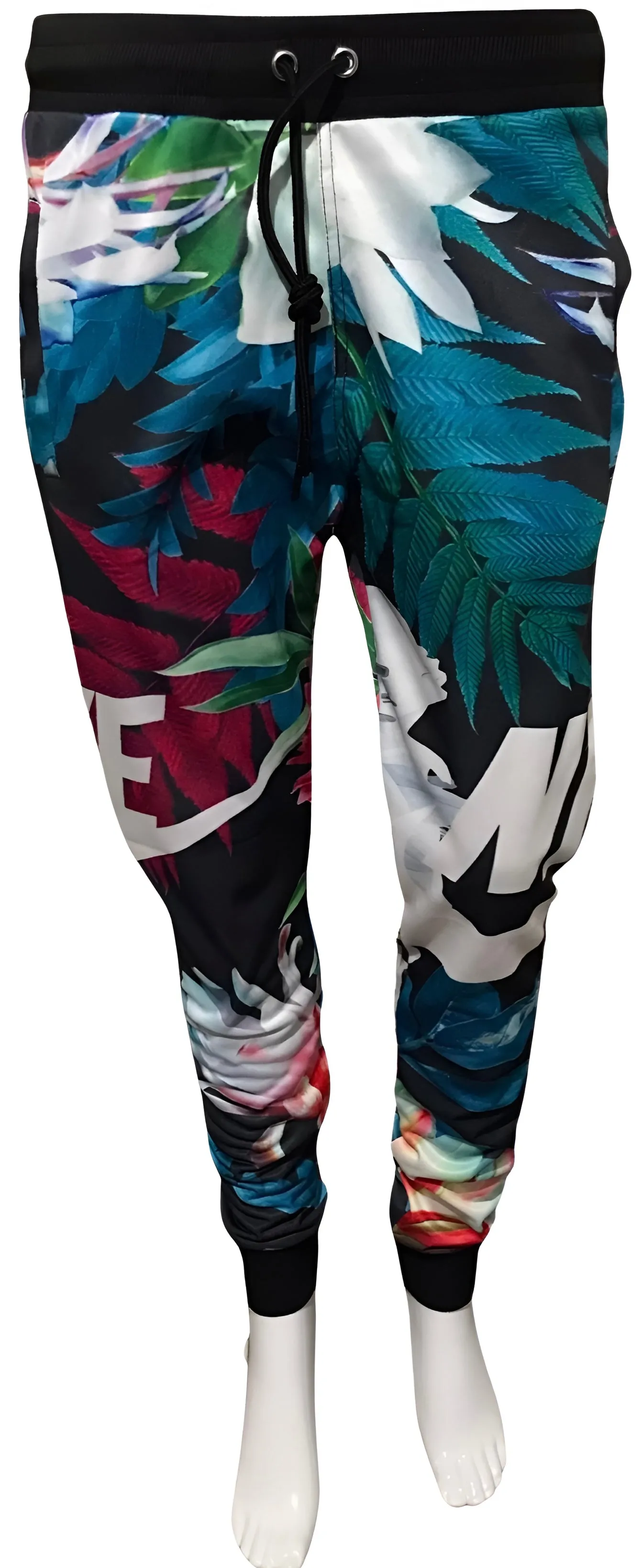 ^SWOOSH^ JOGGER SWEATPANTS FOR WOMEN (TROPICAL/FLORAL)