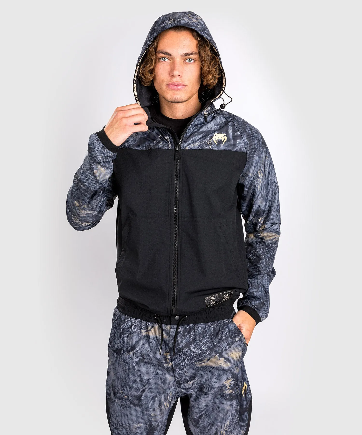 Venum Laser XT Realtree Hoodie - Black/Dark Camo