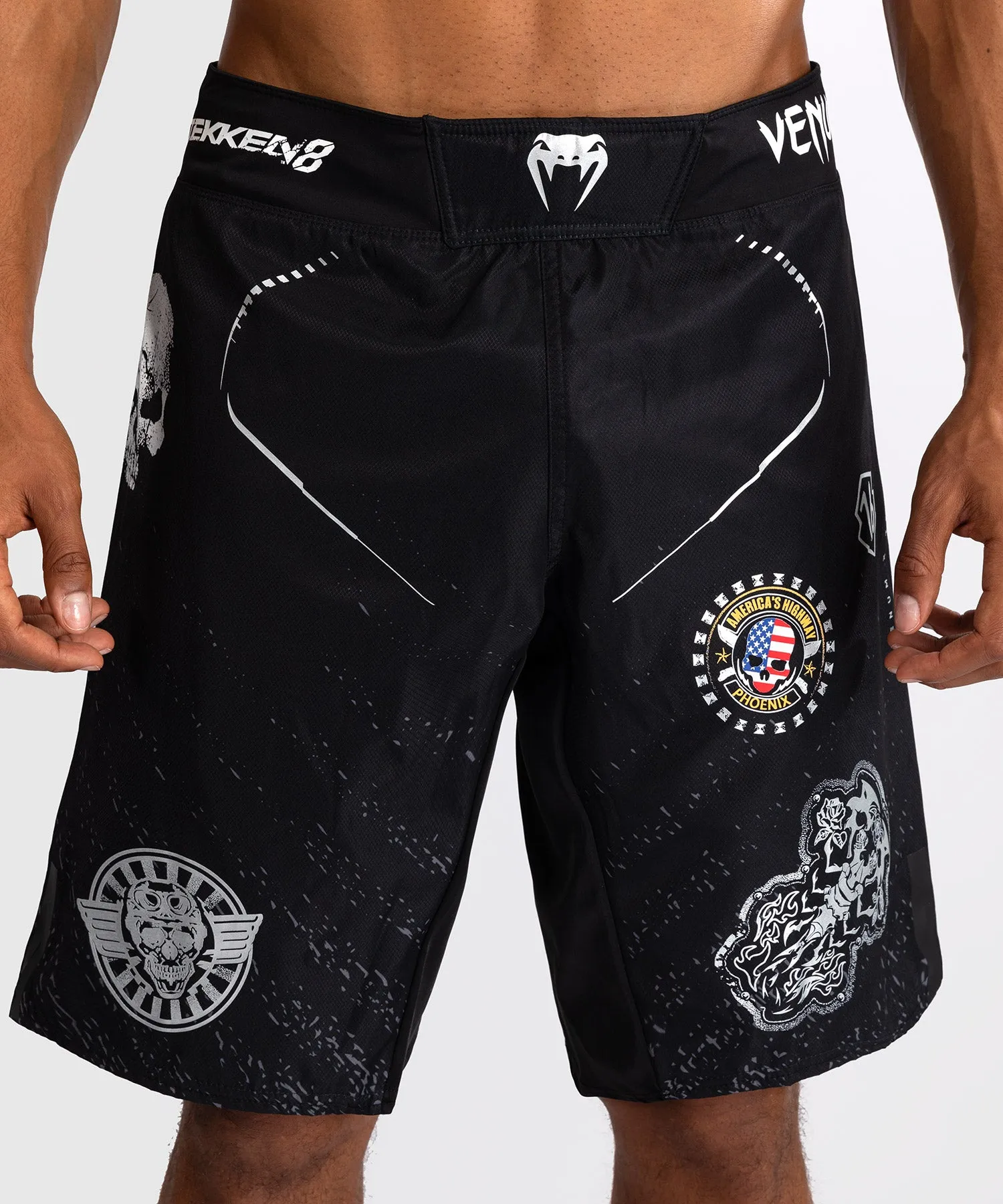 Venum x TEKKEN 8 - Paul Phoenix Fight Shorts - Black