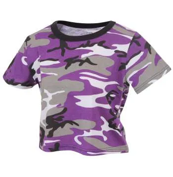 Women's Camo Crop Top