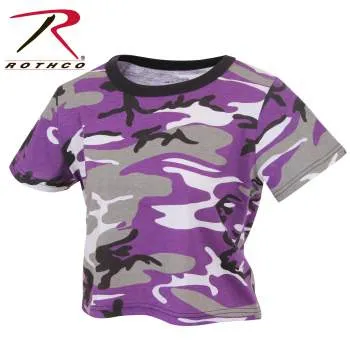 Women's Camo Crop Top