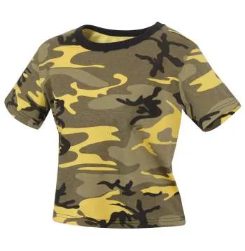 Women's Camo Crop Top